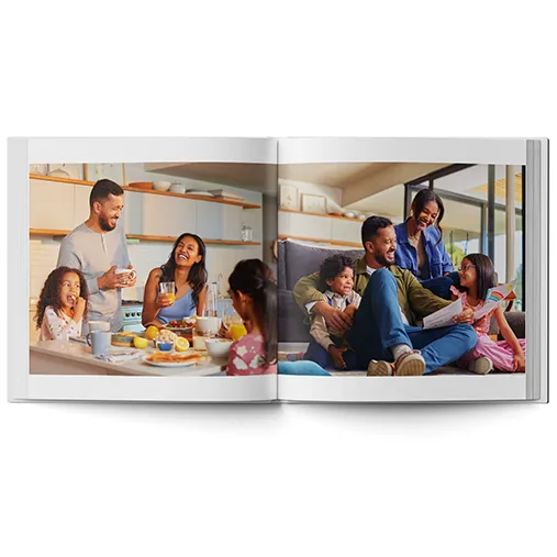 Classic White Photo Album