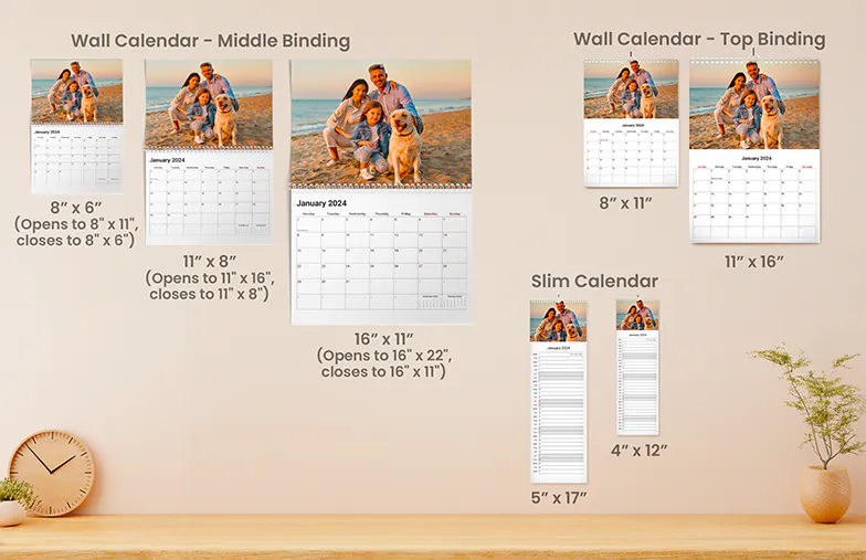 Personalised Photo Calendars
