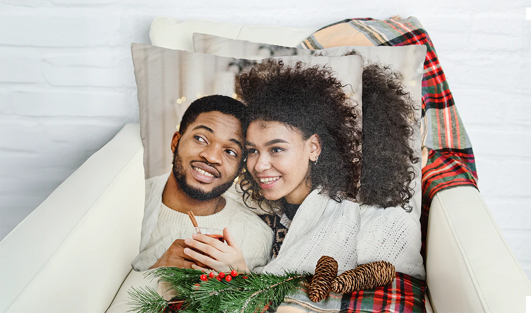 Personalised cushion featuring a watercolour butterfly design, initial & name. A unique, thoughtful gift.