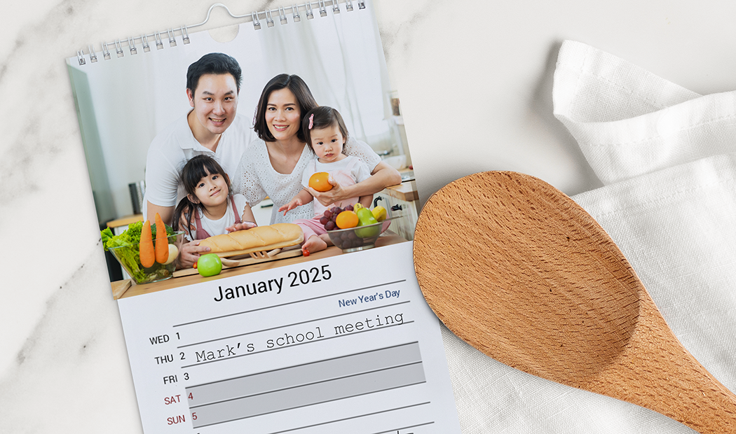 Personalised Double Calendar